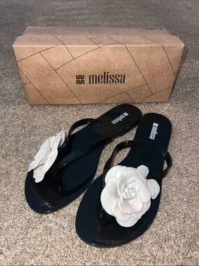 Melissa Jelly Flip Flops Harmonic Petals